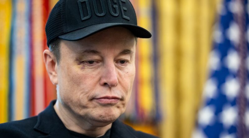 The fall of Elon Muska Down Fortune's 100 The most powerful people in the Business list shows how the strength is unstable